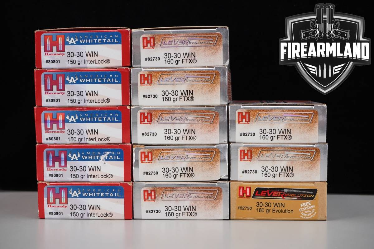 260 RDS! 30-30 Winchester Win Ammo