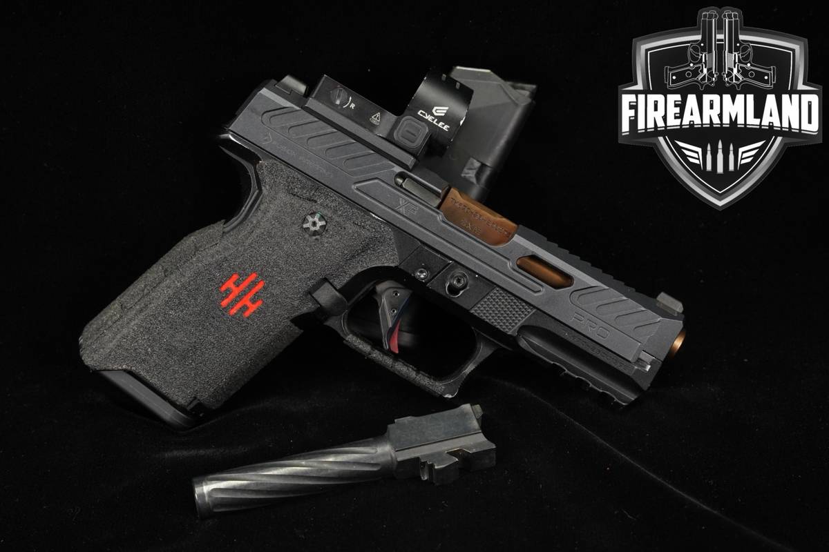 Fusion Firearms XF Pro 9mm 4" XFPro +2 MAGS, CYELEE OPTICS, ORIG BARREL
