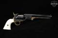 F.lli Pietta 1851 Navy Engraved .36 Color Case-Hardened & Blued in Very Good Condition Image 4