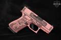 Glock G43X Slimline Non-MOS Glocks & Roses Edition 9mm Luger Pink Cerakote in Very Good Condition Image 3