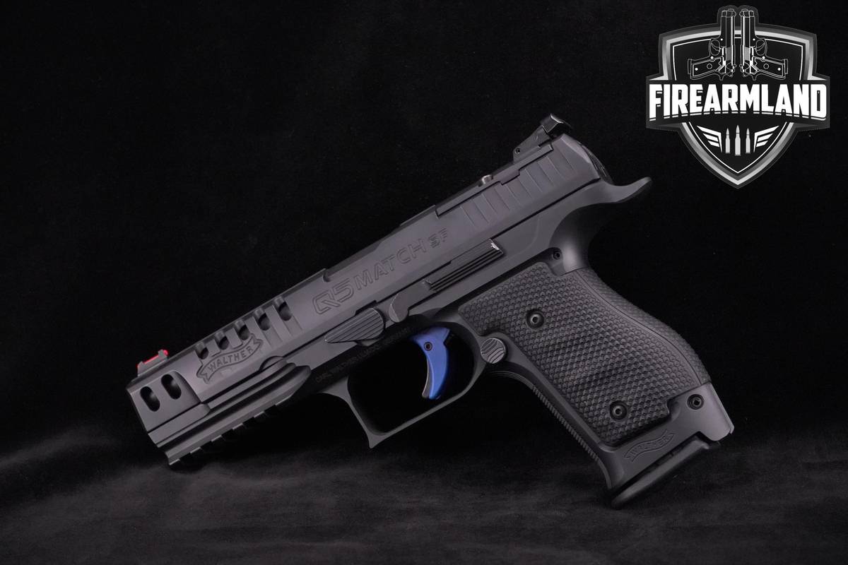 Walther Q5 Match SF 9mm 5" Walther +3 MAGS & ORIG CASE
