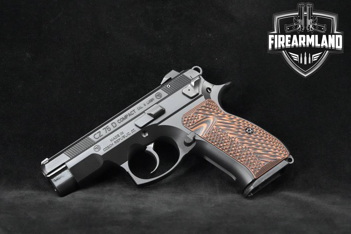 CZ 75 D Compact 9mm 3.6" CZ 75-D Compact 75D-C 75 +2 MAGS & ORIG BOX