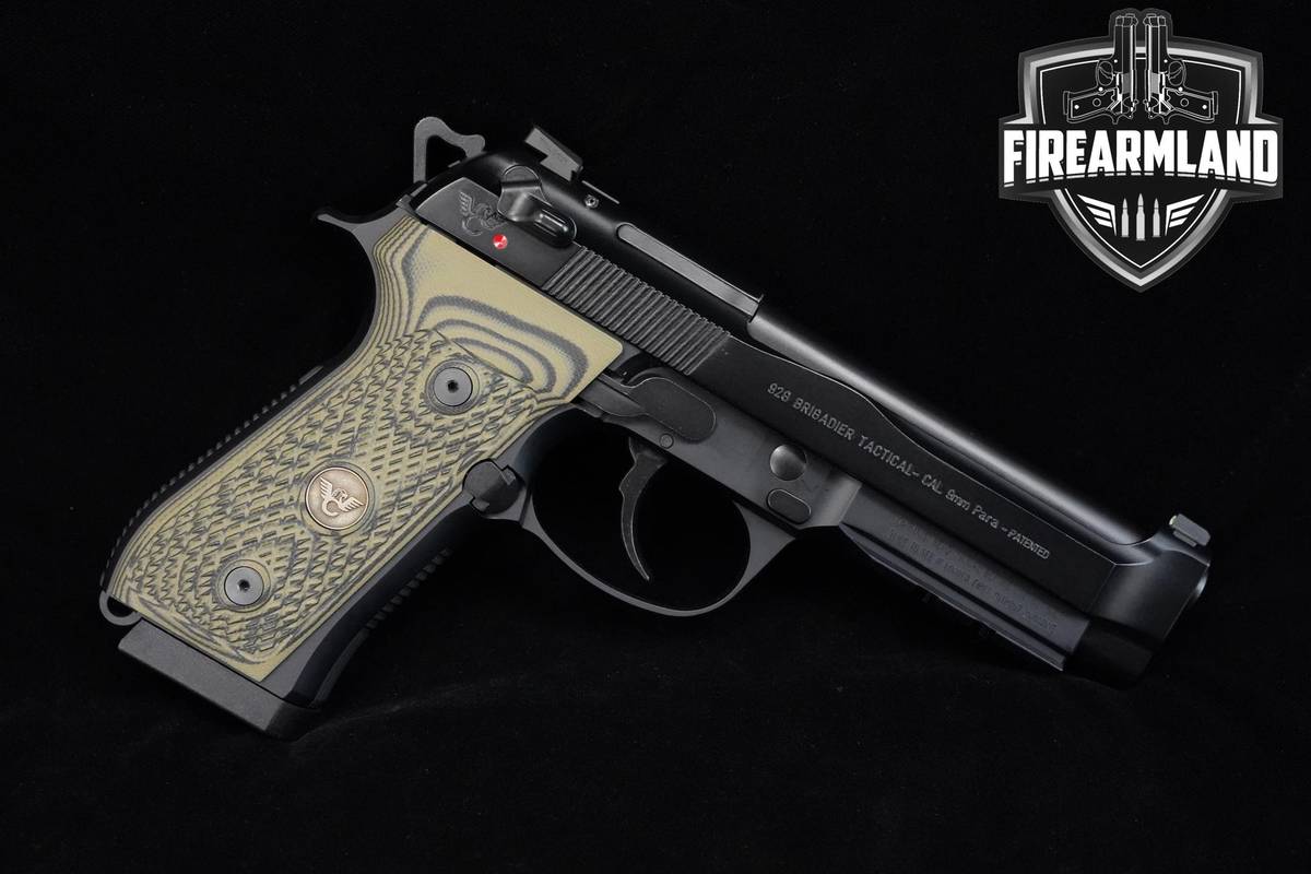 Beretta 92G Brigadier Tactical 9mm 4.5" Beretta-92G 92-G +3 MAGS & ORIG BOX