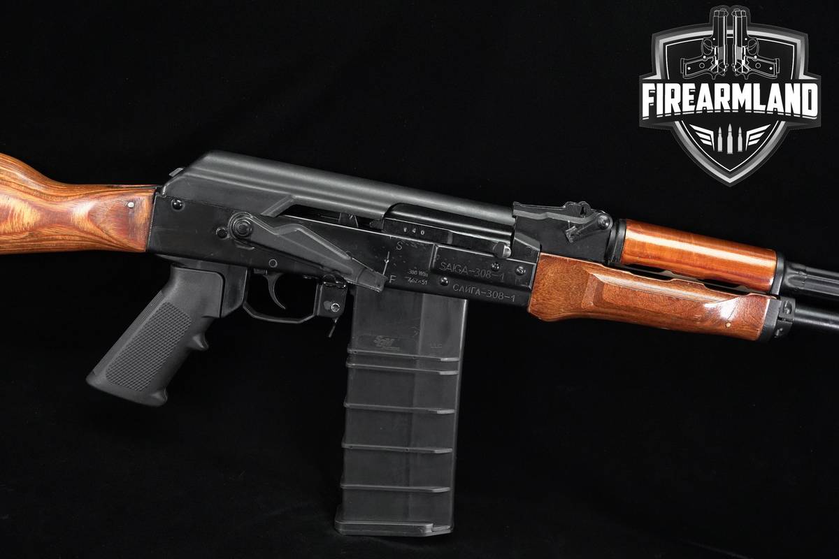 RARE RUSSIAN! Izhmash Saiga 308 Winchester 16.3" Black & Wood +3 MAGS