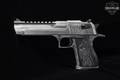 Magnum Research Desert Eagle Mark XIX White Matte Distressed Grim Reaper Edition .50 AE White Distressed Cerakote in Very Good Condition Image 4