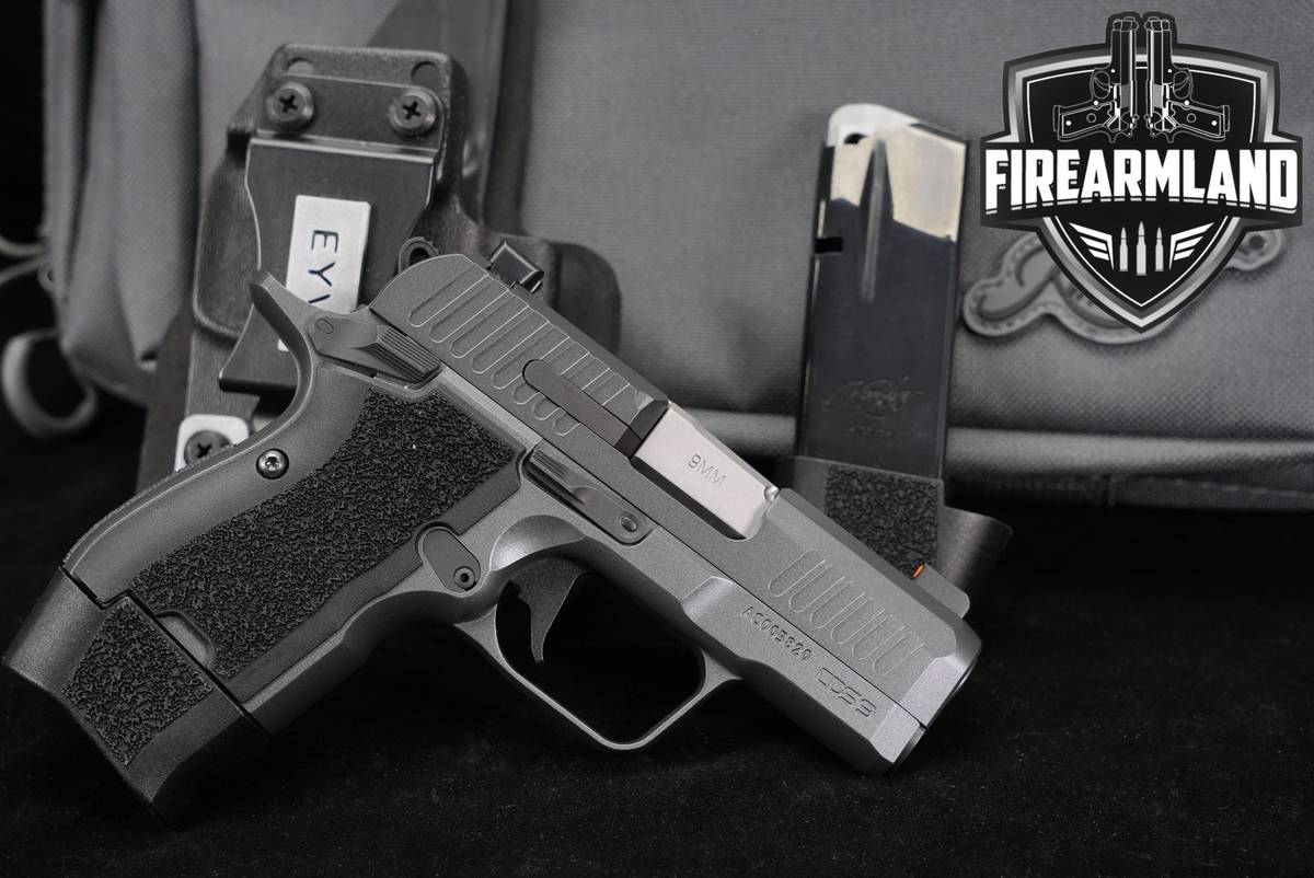 Kimber CDS9 9mm 3.18 Grey CDS-9 +2 MAGS, ORIG CASE & HOLSTER
