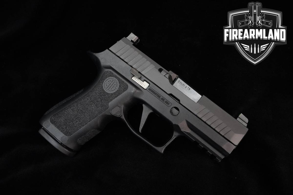 Sig Sauer P320 X-Series 9mm Nitron COMPLIANT P320 P-320 +2 MAGS & ORIG CASE