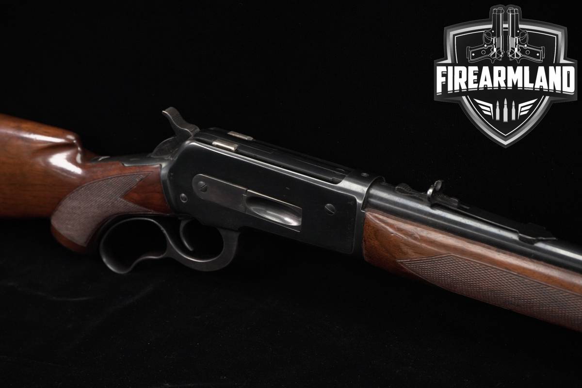 1948 Winchester Model 71 Deluxe 348 Win 24" Blued & Walnut M71