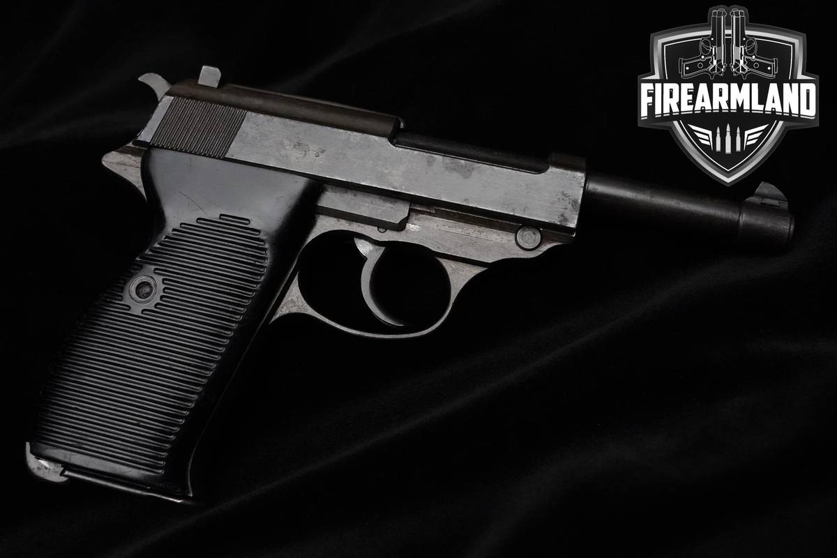 1944 Mauser P38 BYF 44 9mm 5" Blued Pistol Germany P-38 BYF44 P.38 Vintage