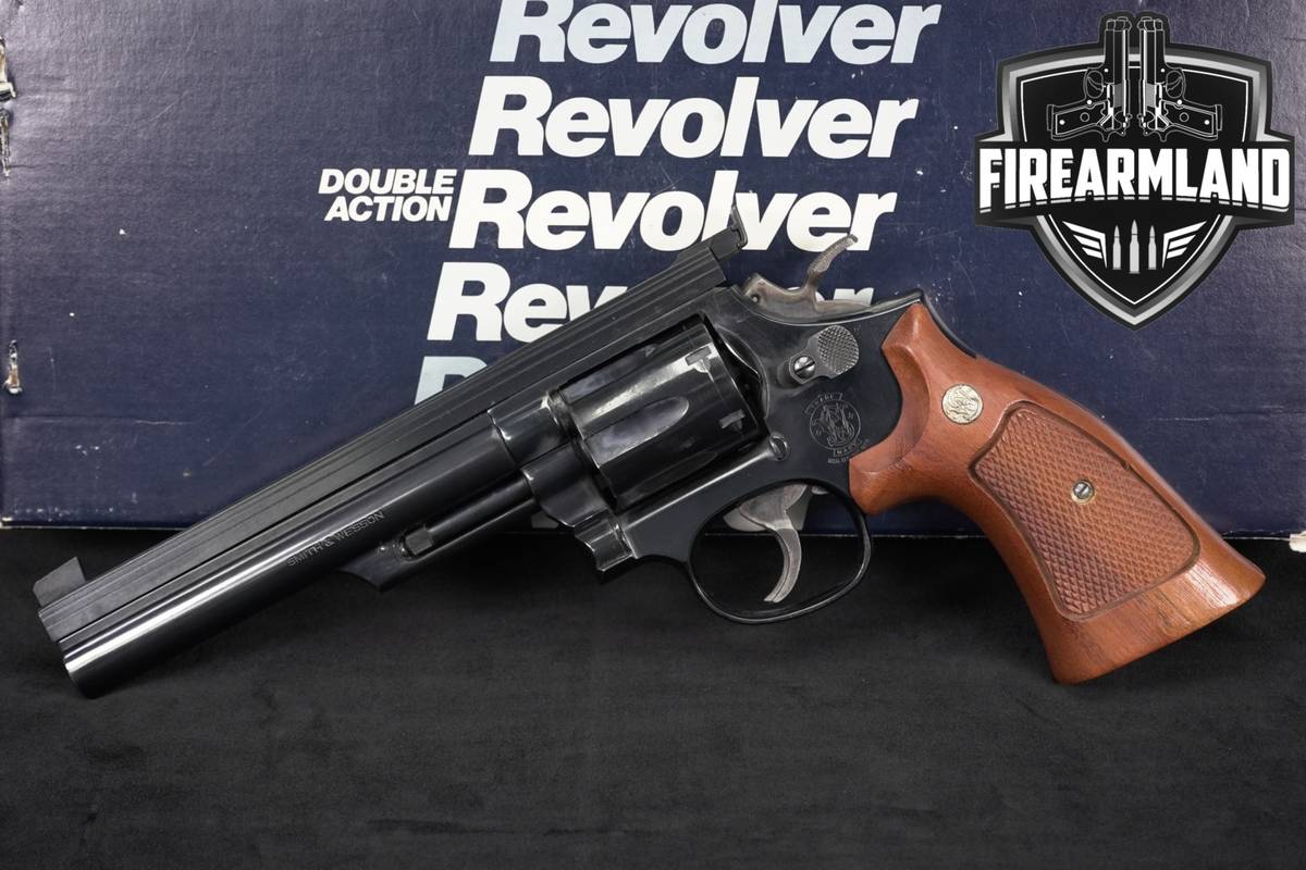 1983 Smith & Wesson Model 19-5 Combat Magnum S&W 357 Mag Blued +ORIG BOX