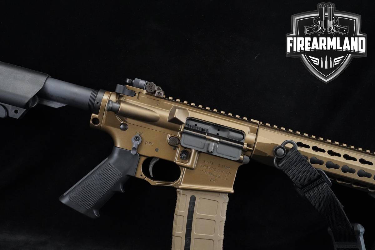 DESIRED FDE Knights Armament KAC SR-15 E3 MOD 2 AR15 SR15 3 MAGS