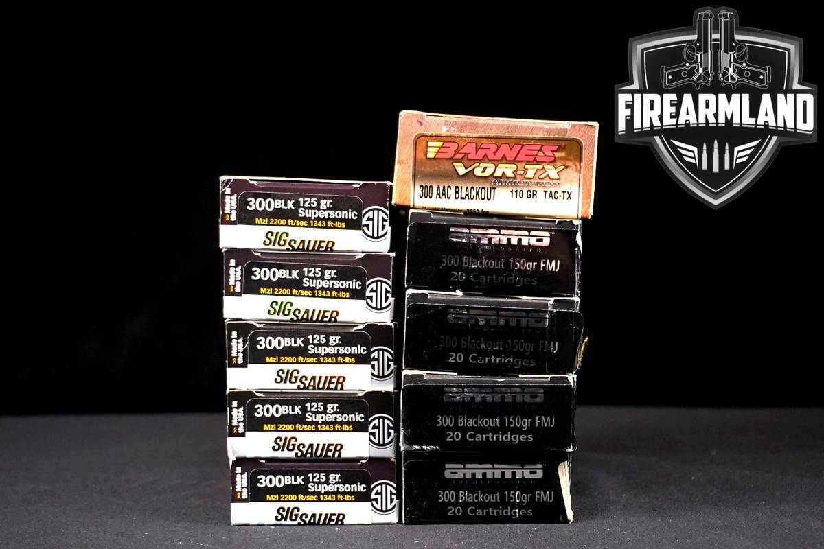 200 RDS! 300 Blackout Ammo BLK-AAC Ammunition