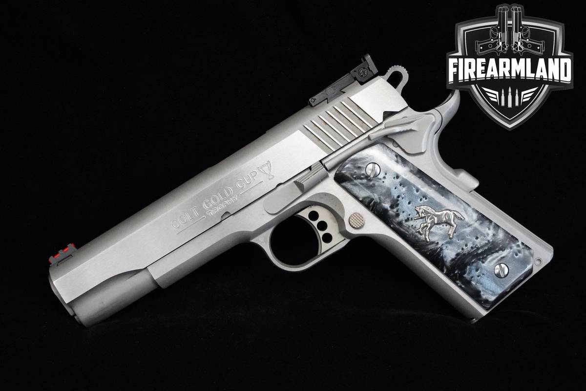 Colt Government Model Gold Cup Trophy 38-Super 1911-A1 5" Colt +ORIG BOX