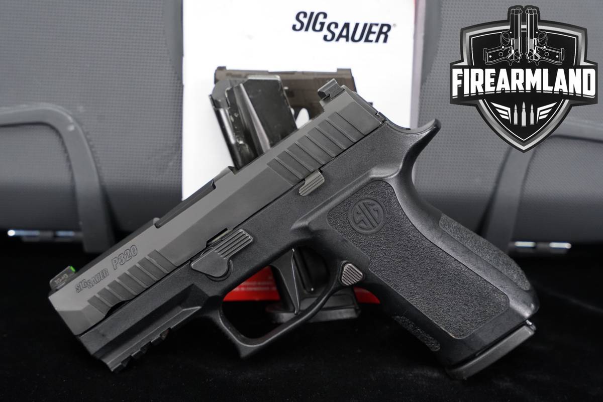 Sig Sauer P320 X-Compact Pro 9mm 3.6" P-320 Pistol +2 MAGS & ORIG CASE