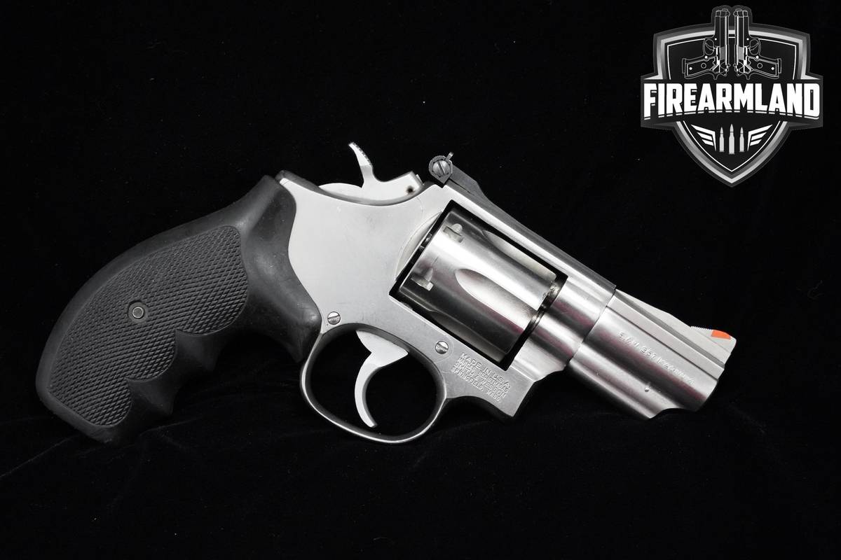 1987 Smith & Wesson (S&W) Model 66-2 Combat Magnum Stainless 357 Magnum S&W