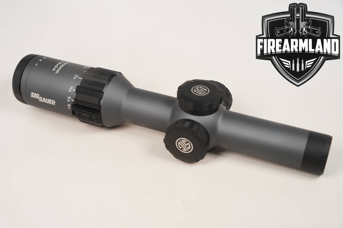 Sig Sauer Tango6 1-6x24 Illuminated SFP 30mm Tube MRAD Hellfire 3 Gun Scope