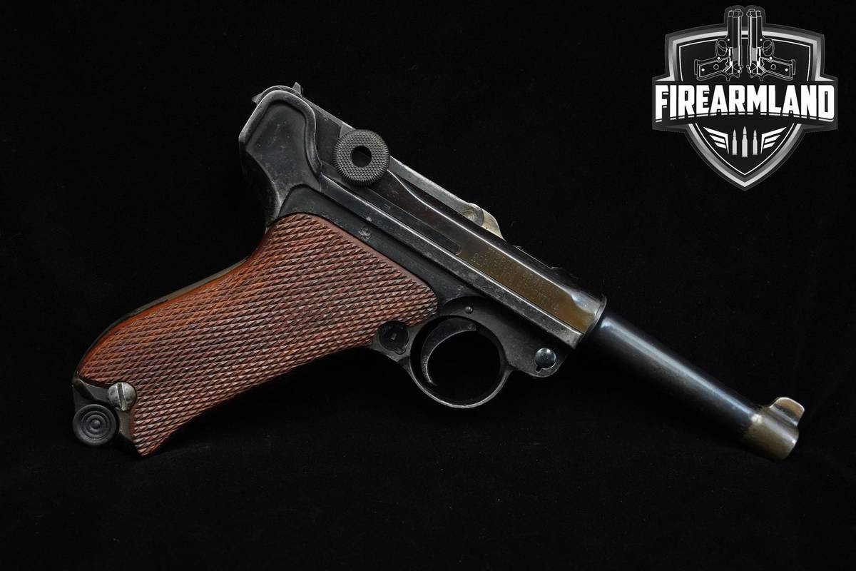1913 DWM P.08 Luger Argentinian-Marked 9mm Blued DWM-P.08 Luger P08 P-08