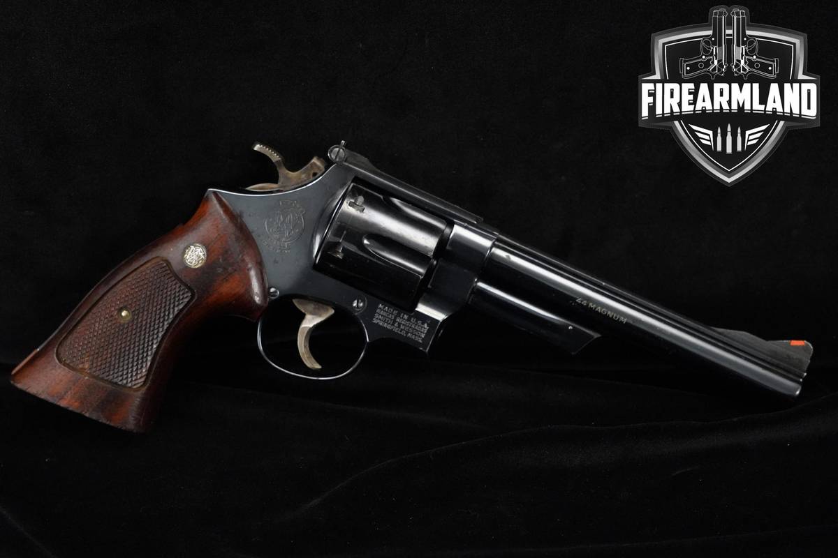 1973 Smith & Wesson (S&W) Model 29-2 44 Magnum 6.5" Blued S&W 29-2 DA/SA