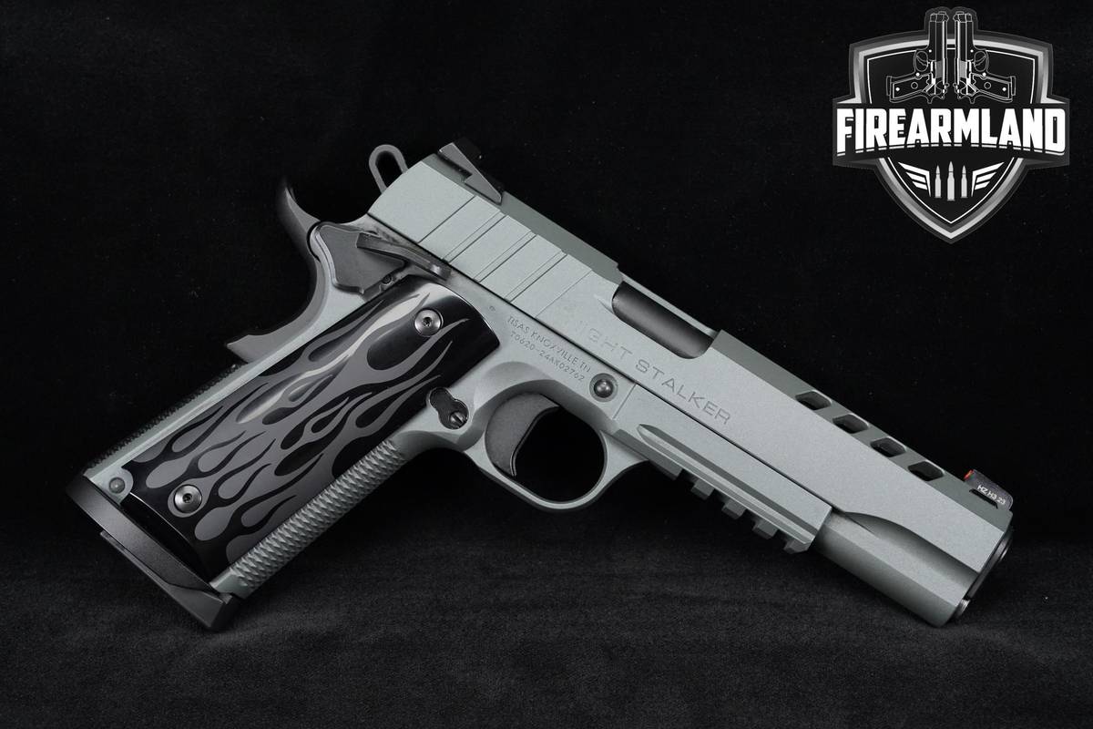 Tisas USA 1911 Night Stalker 45 ACP 5" Cerakote Match Grade +ORIG CASE
