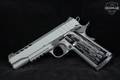 Tisas USA 1911 Night Stalker .45 ACP Platinum Grey in Excellent Condition Image 3