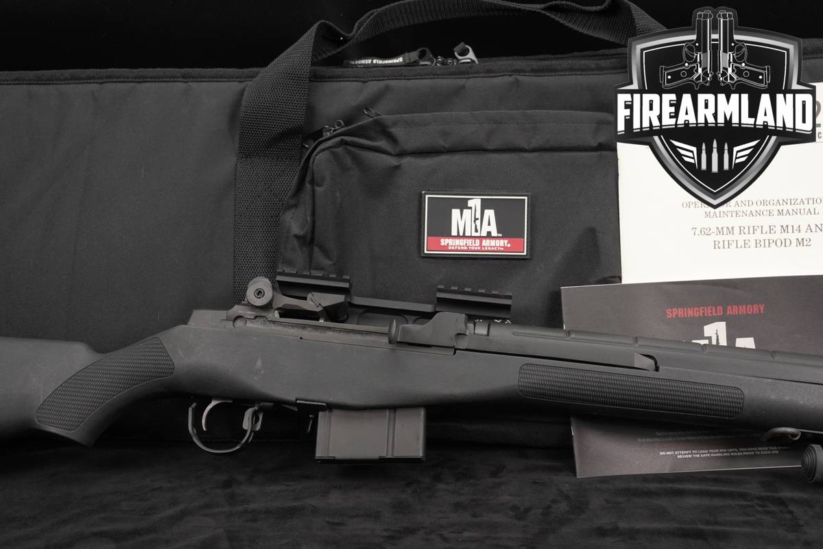 Springfield Armory M1A Standard 308 Winchester 22" M14 Pattern +ORIG CASE