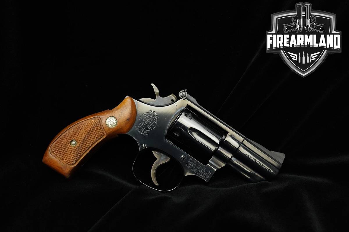 1980 Smith & Wesson (S&W) 19-4 Combat Magnum PINNED & RECESSED 357  2.5" 