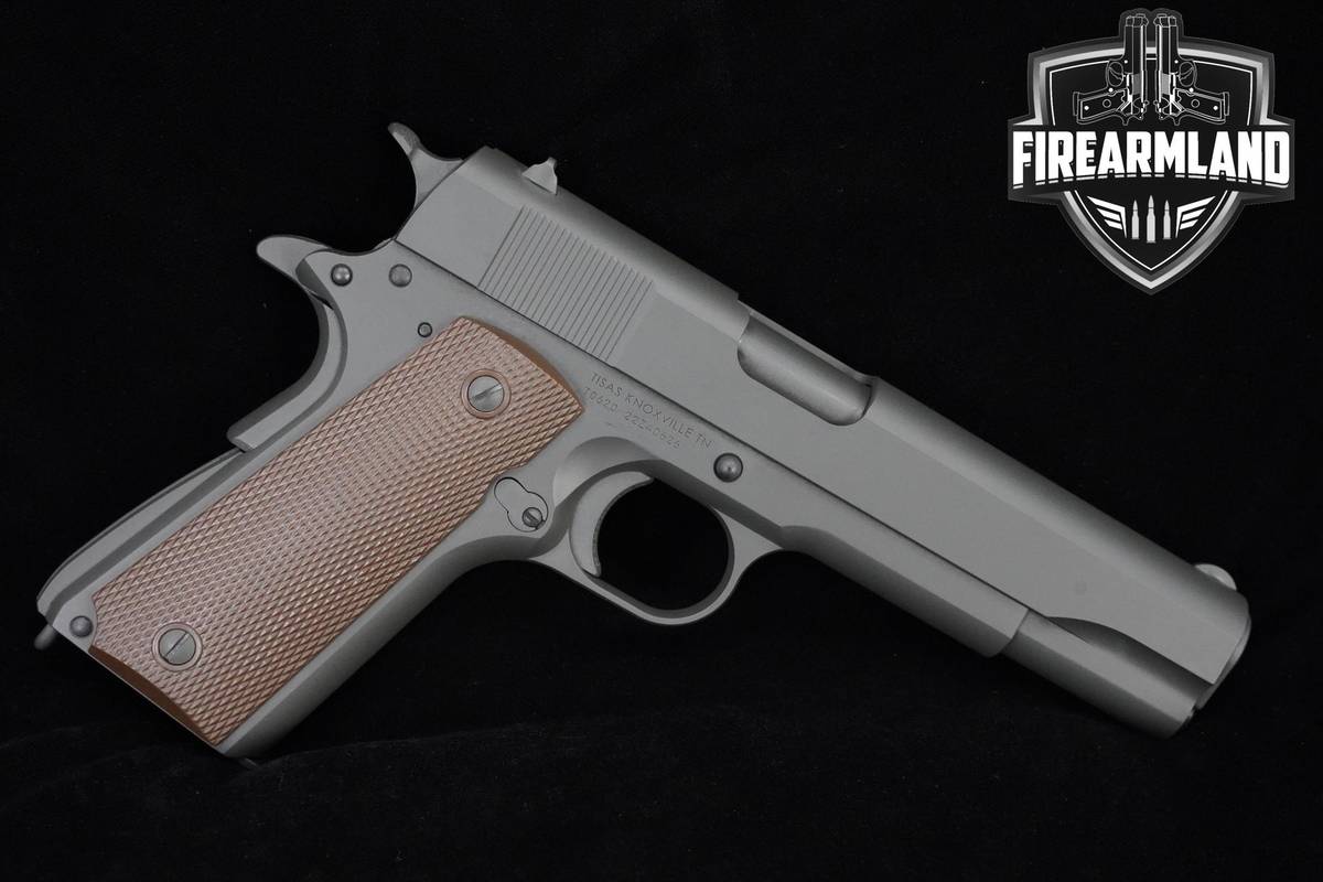 LIKE-NEW Tisas USA 1911A1 US Army 45 ACP 5" Steel Tisas-USA 1911A1 +2 MAGS