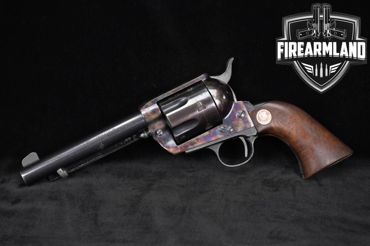 Arminius ARM 45 Colt 5.5" SAO Blued & Color Case Hardened Artillery Length