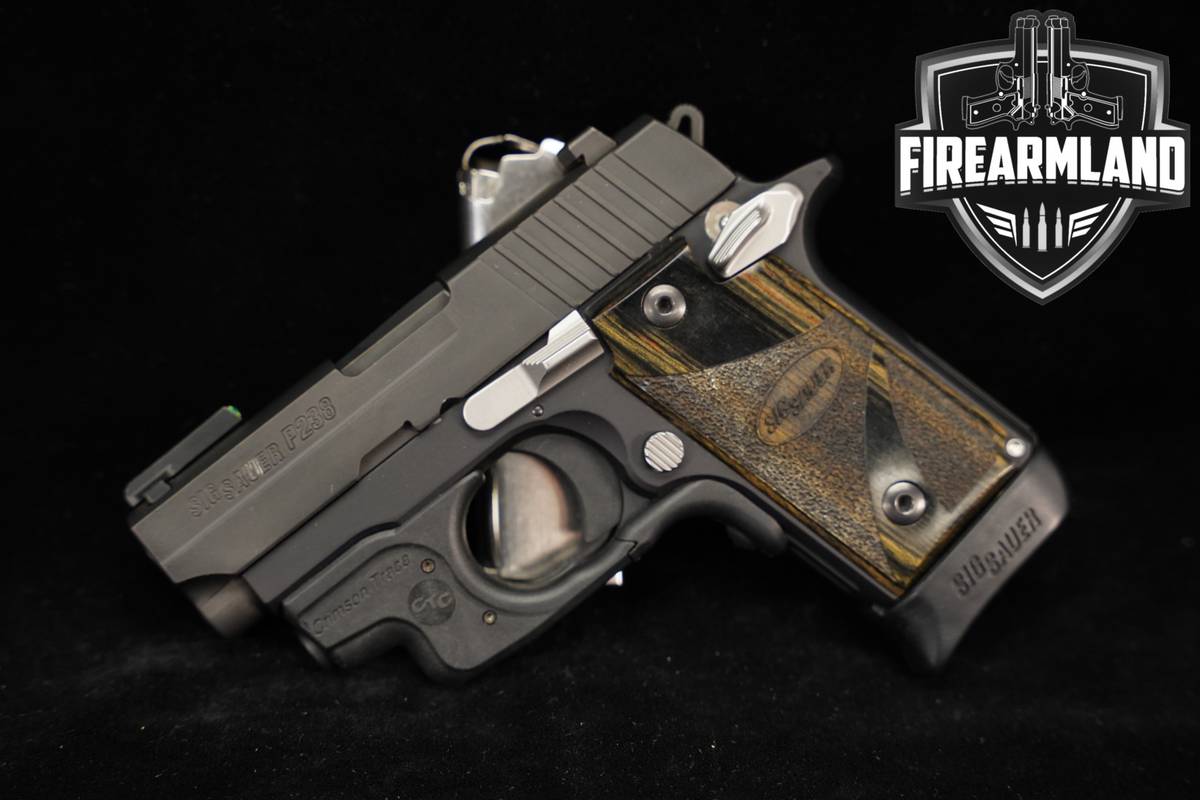 Sig Sauer P238 380 ACP 2.7 P-238 CT LASER +2 MAGS