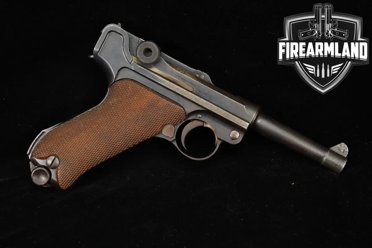 1923 DWM P.08 Commercial 30 Luger 4" Blued P 08 P08 WEIMAR