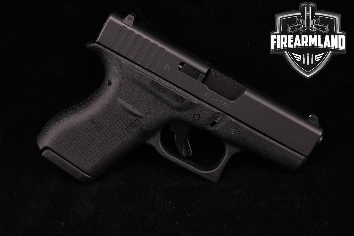 Glock 42 Slimline 380 ACP G42 +2 MAGS & ORIG CASE