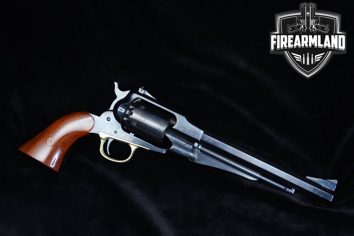 A Uberti 1858 Remington Army Target 44 BPM Blued Uberti-1858 Remington-Army