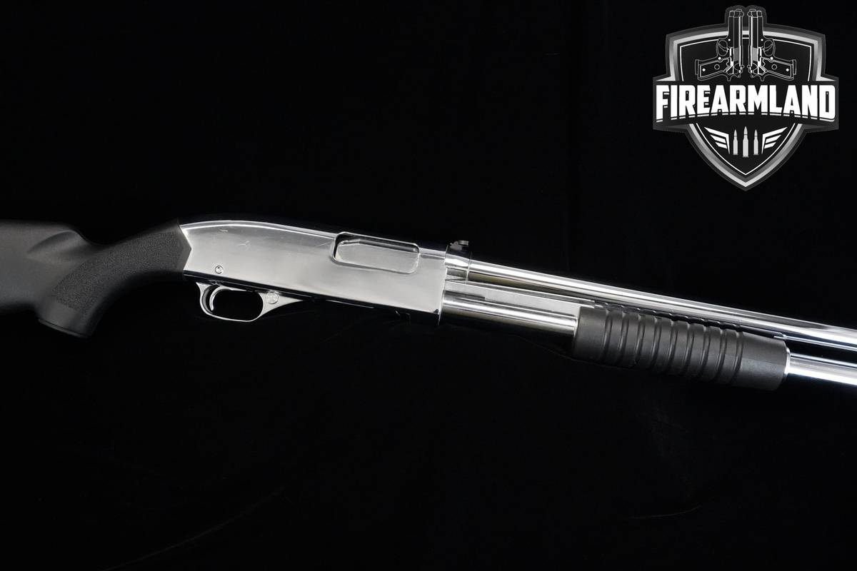 BEAUTIFUL 1982 Winchester Model 1200 CHROME 12-Gauge 18" Winchester 1200