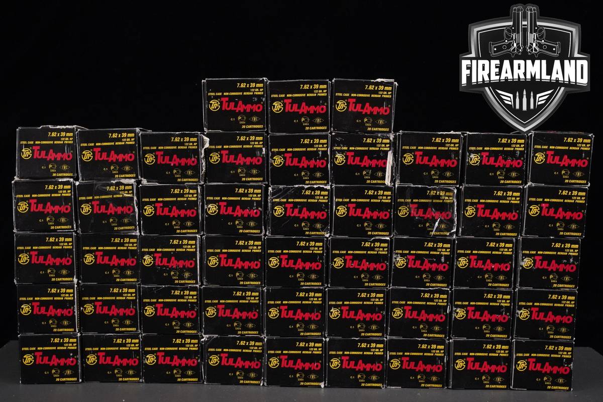 7.62x39 Ammo 7.62x39 Ammunition 960 ROUNDS