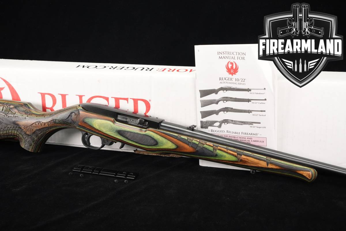 Ruger 10/22 Carbine, TALO EXCLUSIVE Gator Edition (Altamont) 22LR +ORIG BOX