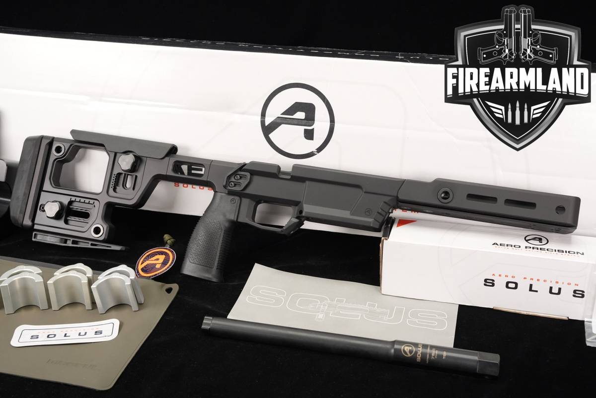 Aero Precision Solus Chassis Assembly Rifle Bolt Action +ORIG BOX