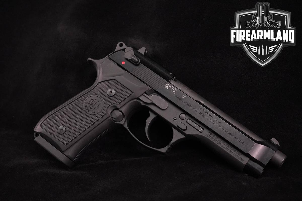 PLINKER Beretta M9-22 22LR 5.3" M 9 +2 MAGS & ORIG CASE