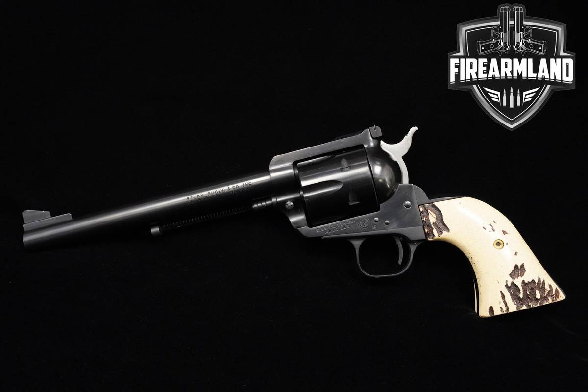 CLASSIC 1971 Ruger Blackhawk 45 Colt 7.5" Blued Ruger SAO Revolver 3-Screw