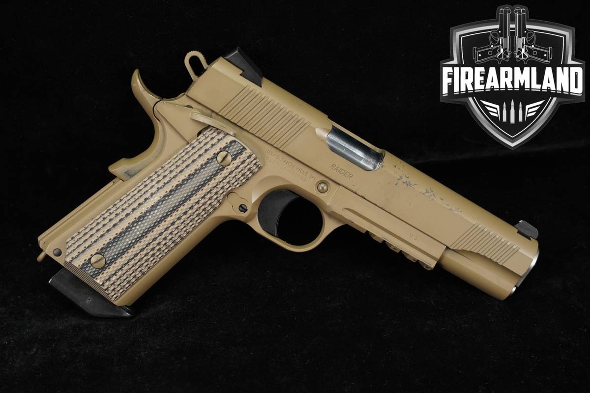 Tisas USA 1911 Series 70 Raider 45 ACP 5" FDE