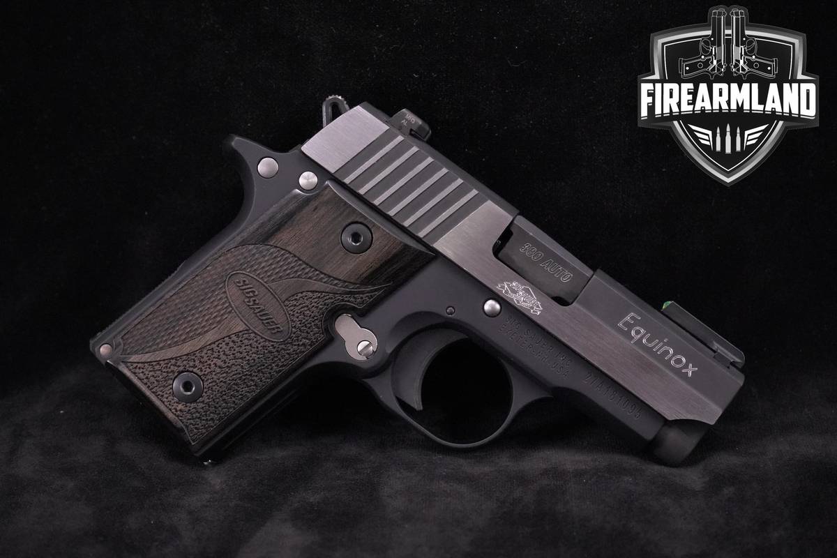 Sig Sauer P238 Equinox Sig Custom Shop 380 ACP 2.7" Nitron Sig-P238 P-238