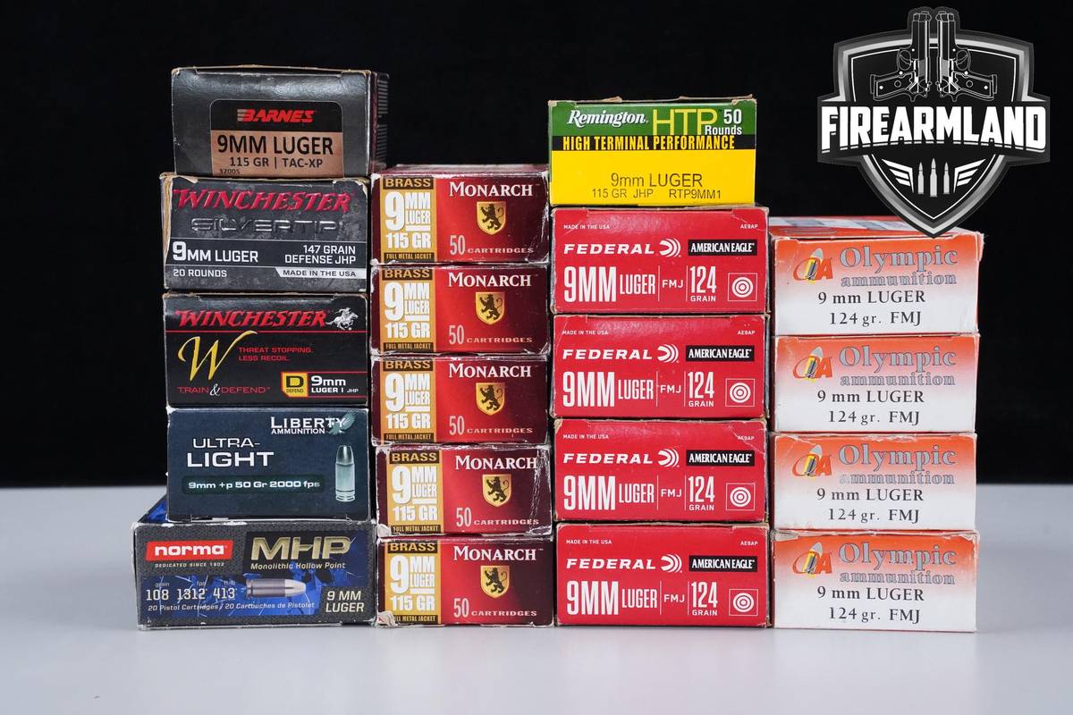 800 RDS! 9mm Ammo 9-mm