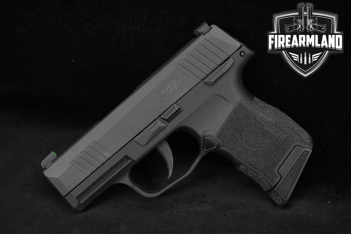CARRY Sig Sauer P365 Manual Safety (MS) 9mm 3.1" P-365 +4 MAGS & ORIG CASE