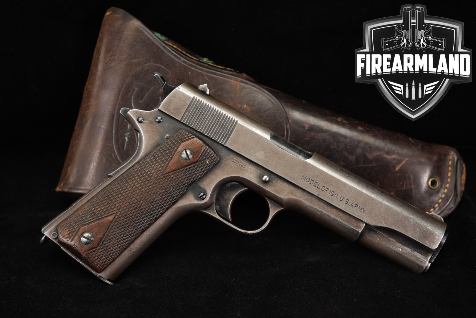1918 Colt M1911 U.S. Black Army .45 ACP | Sold
