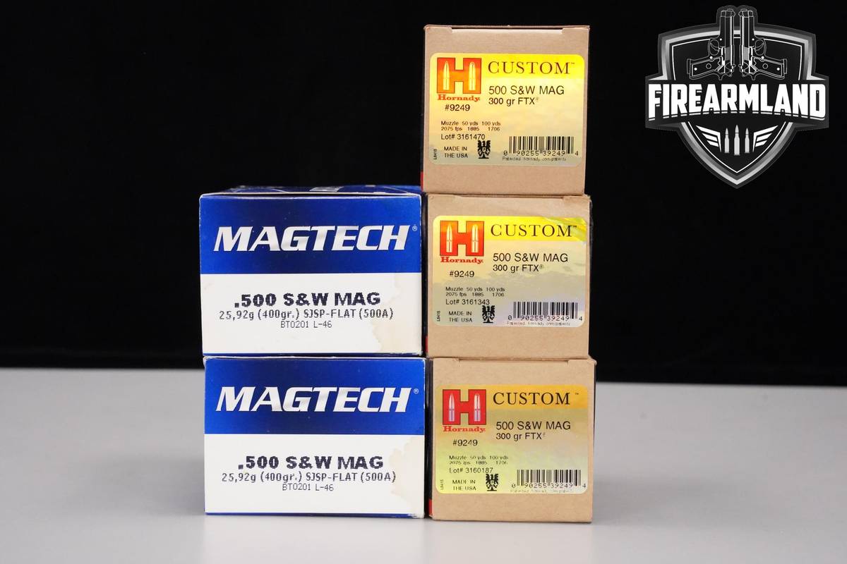 500 S&W Magnum Ammo 500 S&W Mag Ammunition 100 ROUNDS