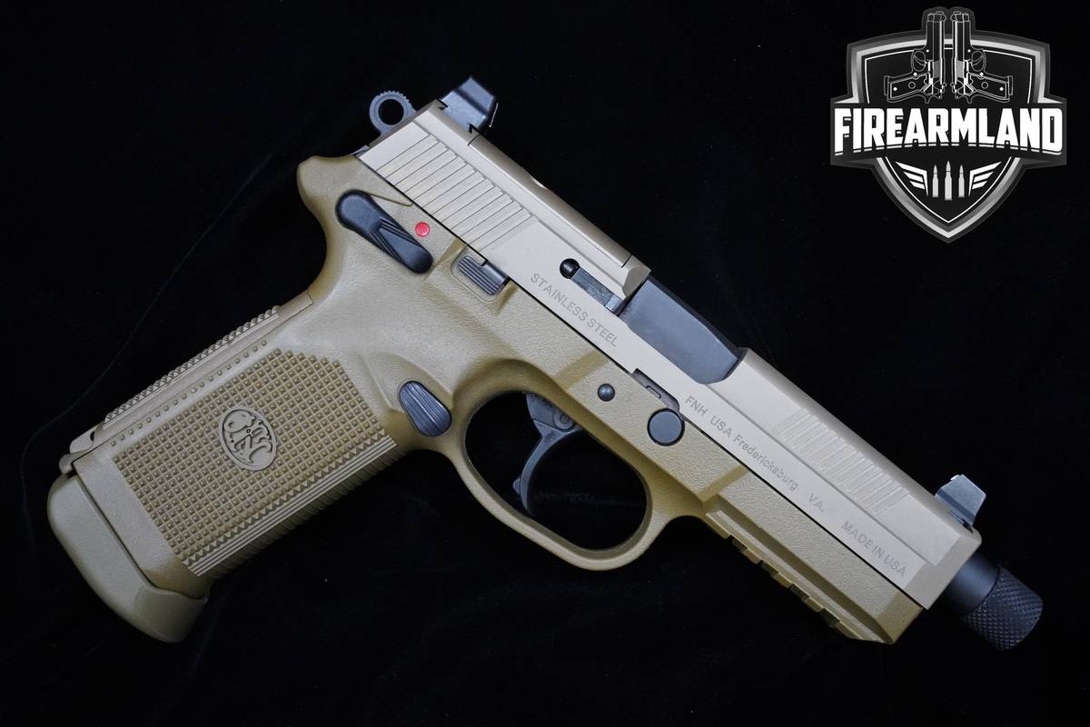FN FNX-45 Tactical 45 ACP 5.3" FDE FNX-45-Tactical FNX-45T FNX45 +ORIG CASE