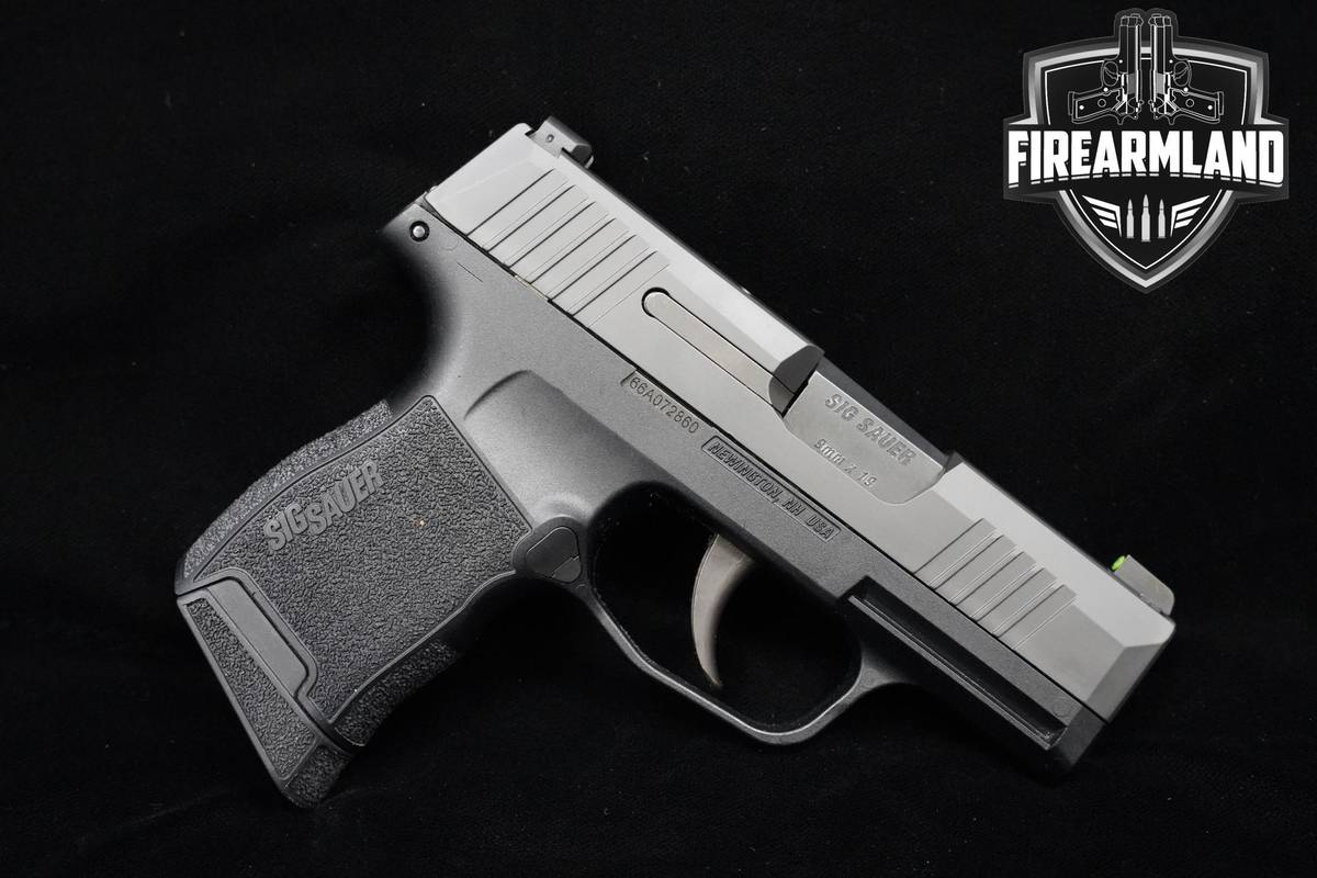 Sig Sauer P365 9mm Nitron Sig-Sauer P365 P-365 +2 MAGS, ORIG CASE & HOLSTER