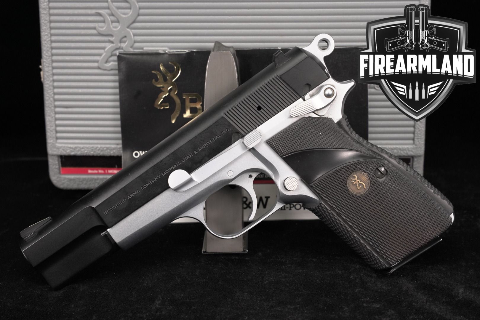 Vintage Browning Hi-Power Mk III 9mm 4.6