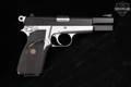 1995 Browning Hi-Power Practical, Mk III 9mm Luger Two-Tone Black & Silver in Excellent Condition Image 4
