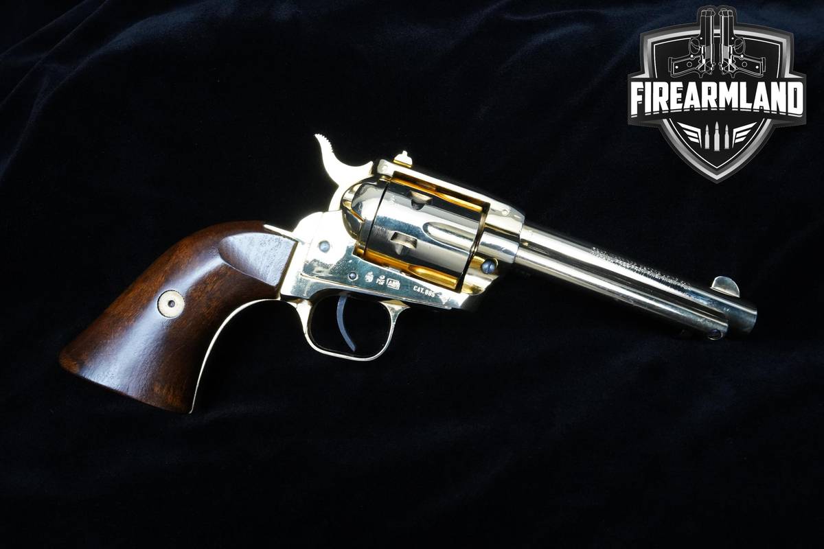 1984 FIE Model E15 Gold-Color Plated 22-LR/22-MAG 4.75" E-15 FIE +ORIG BOX
