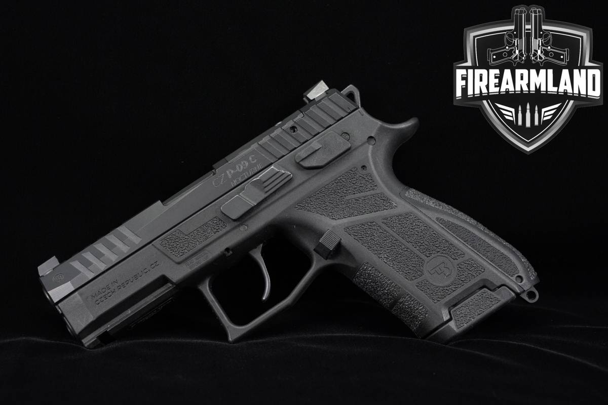 OPTIC READY CZ P-09 C Nocturne P09 9mm 3.74" +2 MAGS & ORIG CASE